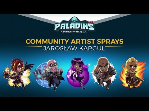 PALADINS - OB62 - ARTIST SPRAYS
