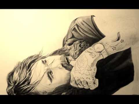 Retrato lapiz/color Ricki hall