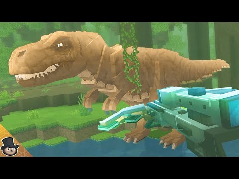 Insane! New Massive Jurassic World DLC in Minecraft!