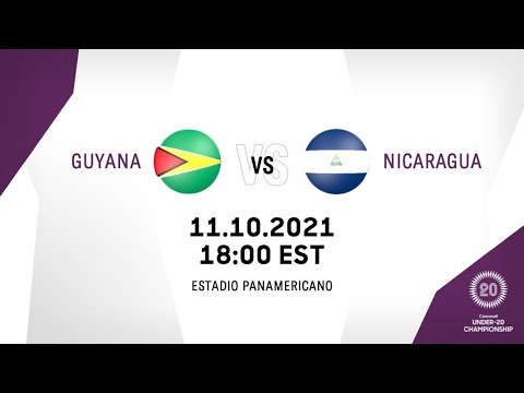 2021 Concacaf Under-20 Championship | Guyana vs Nicaragua