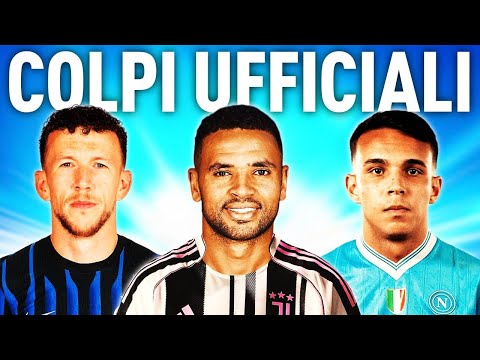 TANTI COLPI UFFICIALI in SERIE A!! 🤑 JUVENTUS, NAPOLI, INTER: le STRATEGIE! | NEWS CALCIOMERCATO