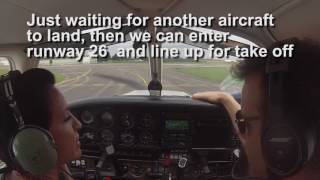 Hazel&#39;s Trial Flight from Kemble Airfield 1st July 2016