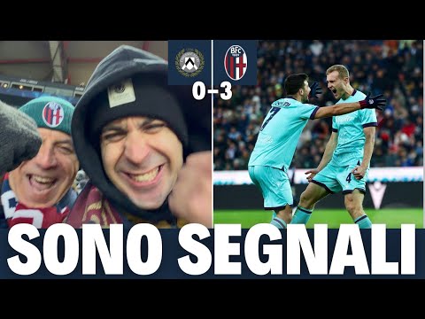 FREE TO DREAM TOGETHER | UDINESE - BOLOGNA 0-3: STADIUM LIVE REACTION!