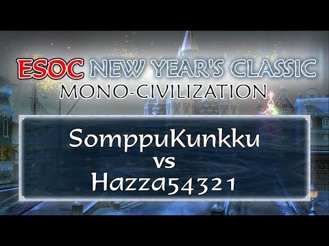 [AoE3] SomppuKunkku vs Hazza54321 − SEMI-FINALS − ESOC New Year's Classic