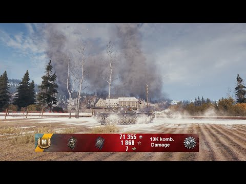 T-100 LT - Erlenberg - Panzerass - Wachposten - 10K komb. Damage