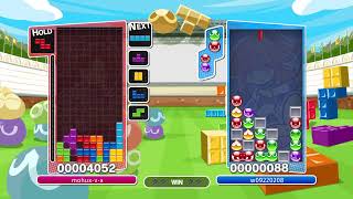 ぷよぷよテトリス　PS4版　　まったりレート潜る　　　連戦もできます！