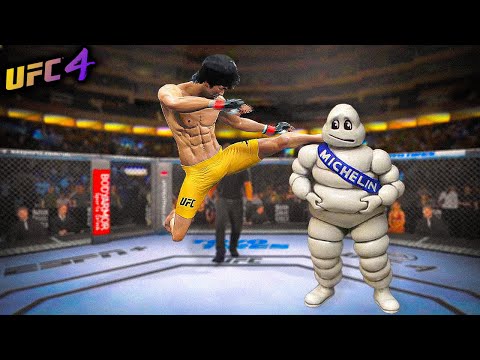Bruce Lee vs. Michelin Man (EA sports UFC 4)