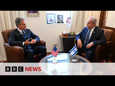 Video | Anthony Blinken issues warning to Israel over Gaza aid | BBC News
