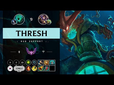 Thresh Support vs Blitzcrank - KR Master Patch 14.10