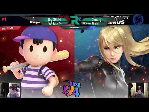RGF Bash 4 | Big SHaM (Ness, Bowser, Incineroar) vs. Cknarg (Zelda, Zero Suit Samus) | SSBU WFs