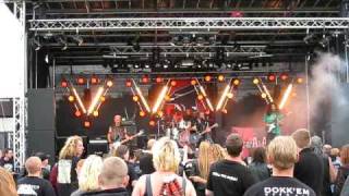 Anger As Art performing "Appease an Angry God" at Dokk'em 2008 (The Netherlands) on August 10th 2008