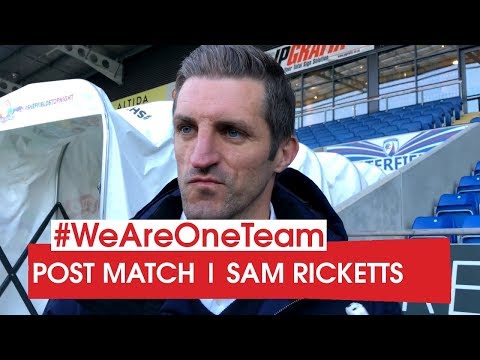 WATCH | Sam Ricketts after Chesterfield