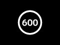 600 Seconds Timer