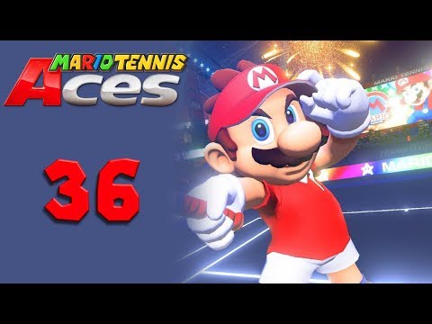 Mario Tennis Aces Story Mode playthrough pt36 - RAGE