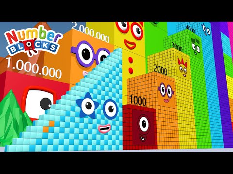 Numberblocks BIGGEST Patterns! 🤯 Million, Billion & Beyond!