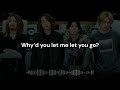 ONE OK ROCK - Let Me Let You Go (Japanese Version) Unofficial Lyrics
