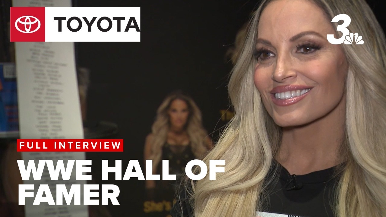 One on one with WWE Hall of Famer Trish Stratus | News 3 Las Vegas
