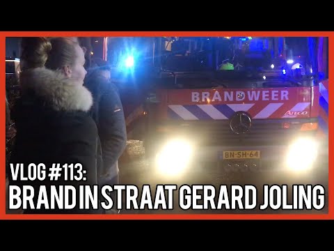 BRAND IN STRAAT GERARD JOLING - GERARD JOLING - VLOG #113