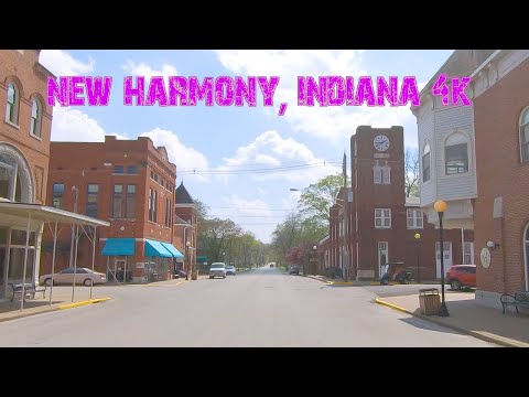 This Small Town Is Worth Visiting: New Harmony, Indiana 4K.