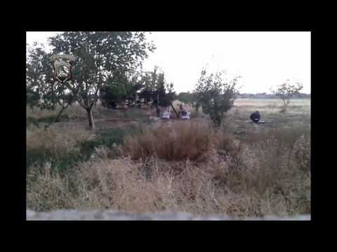 تجهيز الهاون 120 لضرب مقرات النظام على جبهة الكم في ريف حمص من قبل لواء الصمود جنود الله