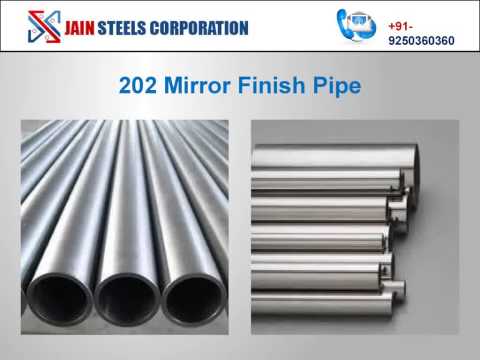 Stainless Steel 202 JT Pipes