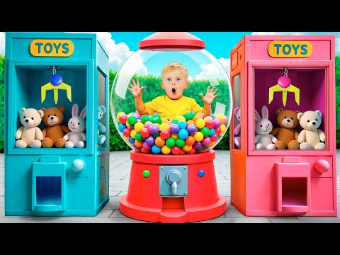 Oliver Inside the Gumball Machine Challenge