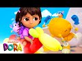 Dora And Swiper Race To The Top Of Surprise Party Mountain Full Scene Dora Friends