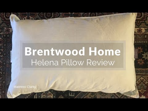 Brentwood Home Helena Pillow Review - Eco-Friendly & Organic