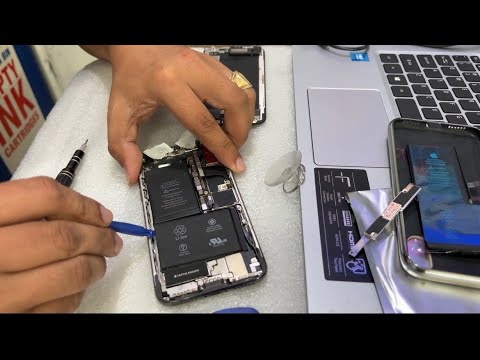 iphone X Battery replacement 10 minutes (fix)