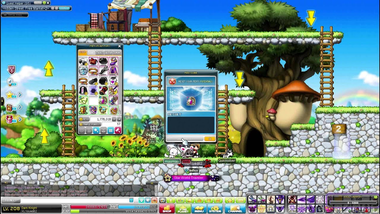 Cubing for Item Drop Rate: + 80%!!!