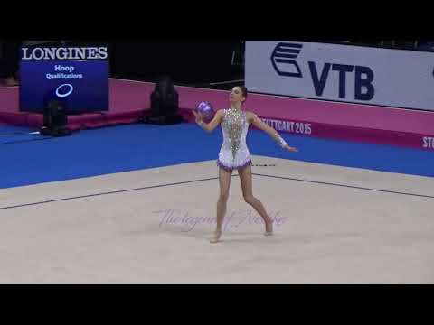 Angela KOSOULIEVA (POL) ball - 2015 Stuttgart worlds Qualifs