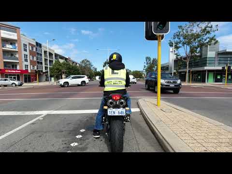 Motorcycle Lessons Joondalup test route how to pass roadcraft Elite motorcycle training