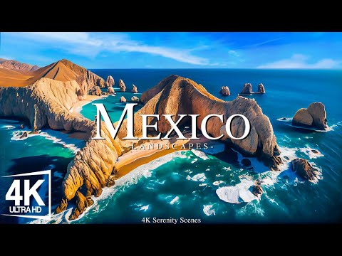Mexico 4K UHD - Scenic Relaxation Film With Calming Music - 4K Video Ultra HD