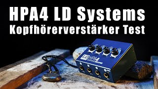 Video thumbnail for LD SYSTEMS HPA4 TEST [Günstiger 4 Kanal Kopfhörerverstärker] by Sonus Generator