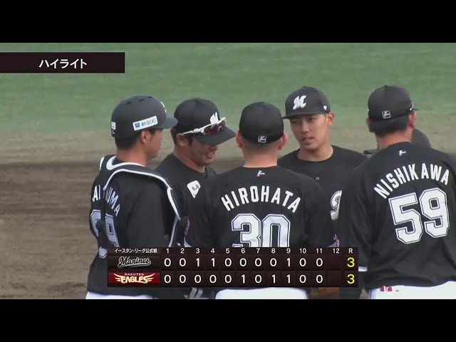 【ファーム】4月16日 イーグルス対マリーンズ ダイジェスト