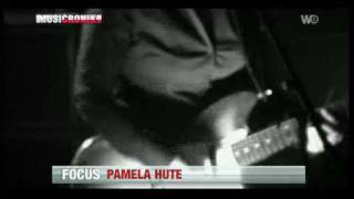 Pamela Hute in Musicronik on french tv W9 - 02/14/2010
