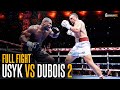 Oleksandr Usyk Vs Daniel Dubois 2 Undisputed HISTORY Made At Wembley Stadium FULL FIGHT