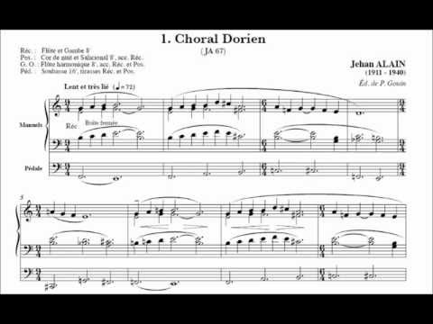Jehan Alain: Choral Dorien (1938 Revised Version)
