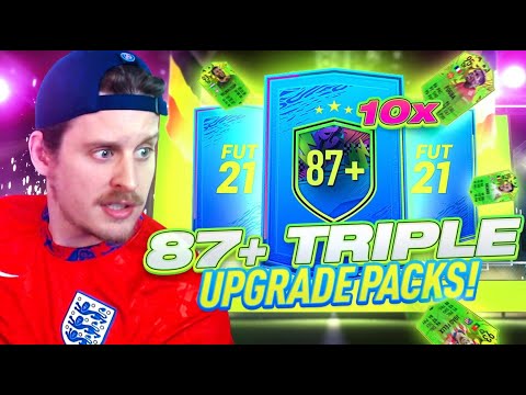 ARE THESE WORTH IT?! 10X 87+ TRIPLE UPGRADE PACKS! FIFA 21 Ultimate Team