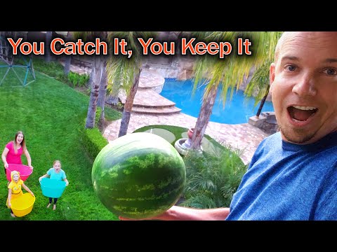 You Catch It You Keep It!! Outside Edition!