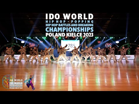 UDS KIDS | POLAND | 2nd Place |  IDO HipHop World Championship 2023 | Formations Children