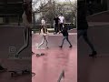 Sk8park Brawl Pretty Skateboarding Girl Fight