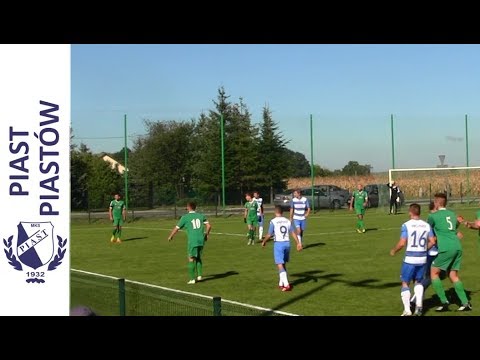 LKS Chlebnia - MKS Piast Piastów 1:3 skrót meczu (29.09.2018)