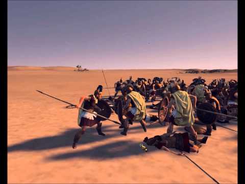 Rome 2 Total War Heroes Of Sparta Vs Shield Bearers