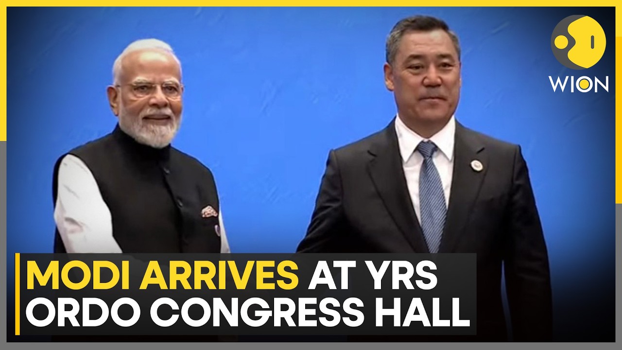 26th SCO Summit: Modi Arrives At YRYS Ordo Congress Hall | WION News