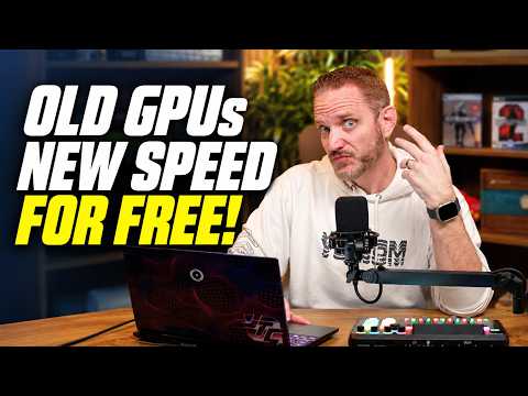 Older GPUs get a HUGE Performance Bump for FREE!