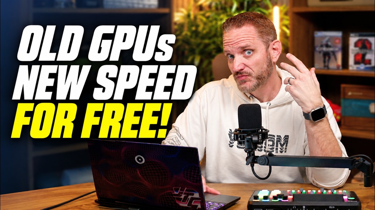 Older GPUs get a HUGE Performance Bump for FREE!