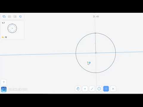 Square in circle - Euclidea Construction