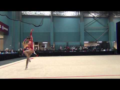 Maria Kitkarska - Ribbon - 2012 Kellogg's Pacific Rim Championships
