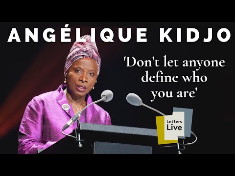 Angélique Kidjo reads a letter to the girls of the world